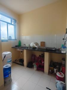 Kitchen Image of 307 Sq.ft 1 BHK Apartment / Flat for rent in Shapoorji Pallonji Shukhobrishti, New Town Kolkata for Rs. 13000