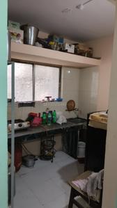 Kitchen Image of 619 Sq.ft 1 BHK Apartment / Flat for sale in Dhanori Pune for Rs. 4500000