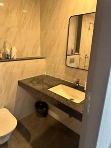 Bathroom Image of 859 Sq.ft 1 BHK Apartment / Flat for rent in Lodha Woods, Kandivali East Mumbai for Rs. 70000