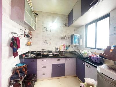 Kitchen Image of 990 Sq.ft 2 BHK Apartment / Flat for sale in Nirnay Nagar Ahmedabad for Rs. 5000000