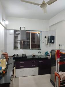 Kitchen Image of 620 Sq.ft 1 BHK Apartment / Flat for rent in Handewadi Pune for Rs. 22500