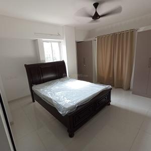 Bedroom Image of 1300 Sq.ft 3 BHK Apartment / Flat for rent in Ramesh Hermes Paras, Kalyani Nagar Pune for Rs. 80000