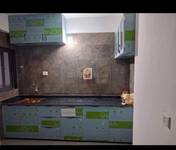 Kitchen Image of 800 Sq.ft 3 BHK Apartment / Flat for rent in Sahitya Altezza, Naroda Ahmedabad for Rs. 18000