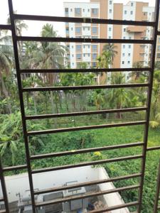 Balcony Image of 1270 Sq.ft 3 BHK Apartment / Flat for sale in Chinar Park Kolkata for Rs. 6650000