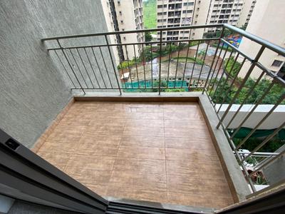 Balcony Image of 1100 Sq.ft 2 BHK Apartment / Flat for rent in Manhattan, Charholi Budruk Pune for Rs. 25000