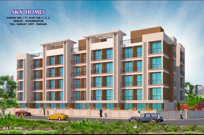 Image of 650 Sq.ft 1 BHK Apartment / Flat for sale in Eden Sky Homes, Mamdapur, Thane for Rs. 1950000