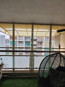 Balcony Image of 1800 Sq.ft 3 BHK Apartment / Flat for sale in Popular Paradise, Gota Ahmedabad for Rs. 10000000