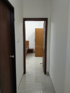 Bedroom Image of 450 Sq.ft 1 BHK Builder Floor for rent in Mahalakshmi Nagar Indore for Rs. 17000
