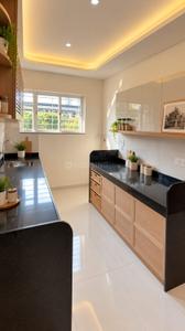 Kitchen Image of 699 Sq.ft 1 BHK Apartment / Flat for sale in Paranjape Forest Trails Highgardens, Bhugaon Pune for Rs. 4499999