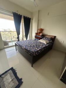 Bedroom Image of 1300 Sq.ft 3 BHK Apartment / Flat for rent in Rucha Stature, Nanded Pune for Rs. 35000