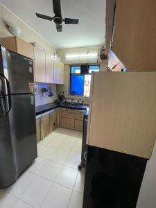 Kitchen Image of 865 Sq.ft 1 BHK Apartment / Flat for rent in Srishti Complex, Powai Mumbai for Rs. 48000