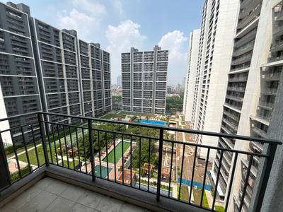 Balcony Image of 1259 Sq.ft 2 BHK Apartment / Flat for rent in Godrej Woods, Sector 43 Noida for Rs. 59000