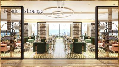 Living Room Image of 1450 Sq.ft 3 BHK Apartment / Flat for sale in Piramal Mahalaxmi North Tower 3, Worli Mumbai for Rs. 104600000