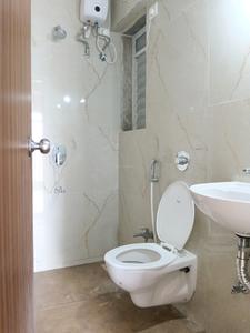 Common Bathroom Image of 450 Sq.ft 1 BHK Apartment / Flat for rent in Raunak Bliss, Kasarvadavali Thane for Rs. 27000