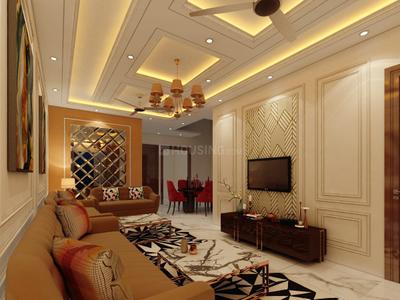 Hall Image of 1820 Sq.ft 3 BHK Builder Floor for sale in Renowned Srishti Premium Floor, Crossings Republik Ghaziabad for Rs. 8500000
