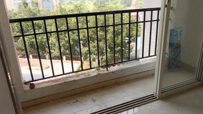 Balcony Image of 1100 Sq.ft 2 BHK Apartment / Flat for rent in Rutu Riverview Classic, Kalyan West Kalyan for Rs. 22500