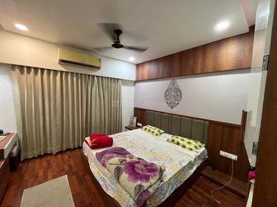 Bedroom Image of 1850 Sq.ft 3 BHK Apartment / Flat for rent in Adani The Meadows, Shantigram Ahmedabad for Rs. 50000