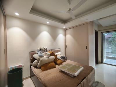 Bedroom Image of 1530 Sq.ft 3 BHK Builder Floor for rent in Ramesh Nagar New Delhi for Rs. 50000