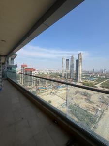 Balcony Image of 1380 Sq.ft 2 BHK Apartment / Flat for rent in Supertech Supernova, Sector 94 Noida for Rs. 53000