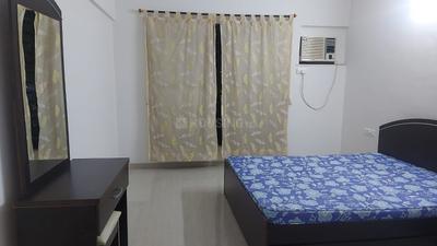 Bedroom Image of 1350 Sq.ft 2.5 BHK Apartment / Flat for rent in Clover Acropolis, Viman Nagar Pune for Rs. 58000