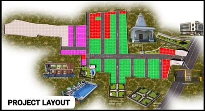 Brochure Image of 717 Sq.ft Residential Plot / Land for sale in Kamal Vihar Raipur for Rs. 1326000