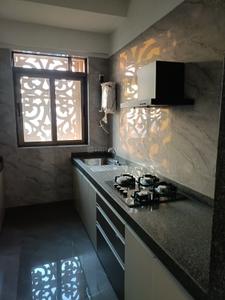 Kitchen Image of 729 Sq.ft 2 BHK Apartment / Flat for rent in Tharwani Majestic Towers Phase I, Kalyan West Kalyan for Rs. 32000
