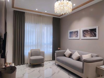 Living Room Image of 500 Sq.ft 1 BHK Apartment / Flat for sale in Emerald Dotom Isle, Kandivali West Mumbai for Rs. 8800000