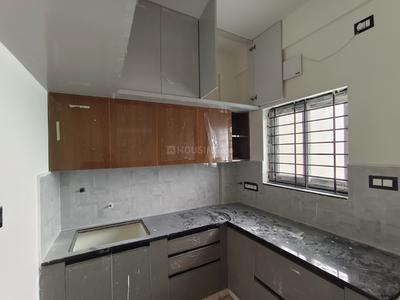 Kitchen Image of 711 Sq.ft 1 BHK Builder Floor for rent in Chinnapanna Halli Bengaluru for Rs. 29500
