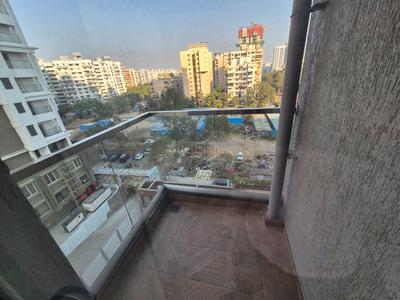 Balcony Image of 1250 Sq.ft 2 BHK Apartment / Flat for rent in VJ Yashwin Nuovo Centro, Tathawade Pune for Rs. 34000