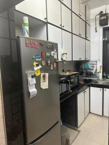 Kitchen Image of 850 Sq.ft 2 BHK Apartment / Flat for rent in Navjivan CHS, Mahim Mumbai for Rs. 70000