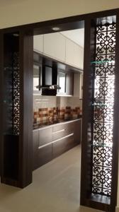 Kitchen Image of 1700 Sq.ft 3 BHK Apartment / Flat for rent in Keerthi Royal Palms Phase I , Electronic City Bengaluru for Rs. 46000