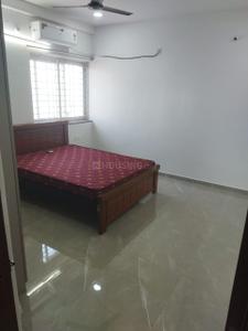 Bedroom Image of 1100 Sq.ft 2 BHK Builder Floor for rent in Gachibowli Hyderabad for Rs. 39000