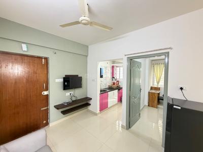Hall Image of 600 Sq.ft 1 BHK Apartment / Flat for rent in Kasavanahalli Bengaluru for Rs. 30000