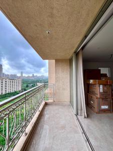 Balcony Image of 1500 Sq.ft 3 BHK Apartment / Flat for sale in Thane West Thane for Rs. 42000000