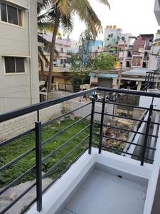 Balcony Image of 1200 Sq.ft 3 BHK Apartment / Flat for rent in Hani residency, Kaval Bairasandra Bengaluru for Rs. 33000