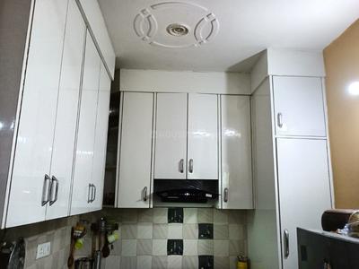 Kitchen Image of 700 Sq.ft 2 BHK Apartment / Flat for sale in Bharat Vihar New Delhi for Rs. 3800000