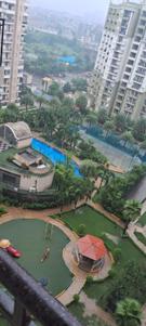 Balcony Image of 1450 Sq.ft 3 BHK Apartment / Flat for sale in JM Aroma, Sector 75 Noida for Rs. 21000000