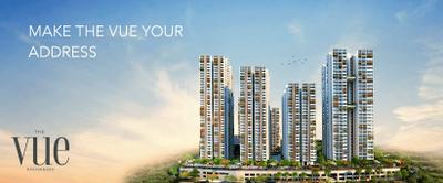 Image of 1500 Sq.ft 3 BHK Apartment / Flat for sale in The Vue Residences, Puppalaguda, Hyderabad for Rs. 14800000