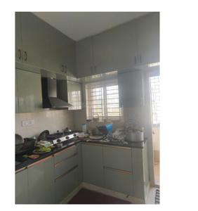 Kitchen Image of 1100 Sq.ft 2 BHK Apartment / Flat for sale in SLV Crystal by SLV Infrastructures	, Electronic City Bengaluru for Rs. 7400000