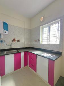 Kitchen Image of 600 Sq.ft 1 BHK Builder Floor for rent in HSR Layout Bengaluru for Rs. 24000