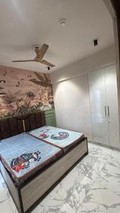 Bedroom Image of 927 Sq.ft 2 BHK Apartment / Flat for rent in Ruchira Sapphire Smart Homes, Mahurali Ghaziabad for Rs. 25000