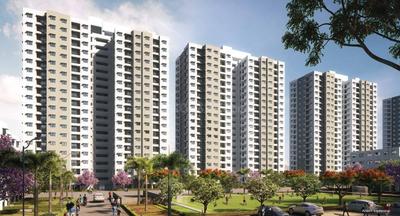 Image of 873 Sq.ft 3 BHK Apartment / Flat for sale in Retreat at Godrej Prakriti, Sodepur, Kolkata for Rs. 9000000