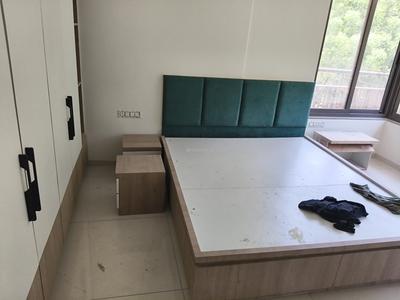 Bedroom Image of 2350 Sq.ft 3 BHK Apartment / Flat for rent in Shivalik Green View, Shantigram Ahmedabad for Rs. 70000