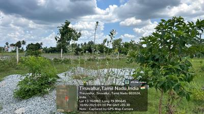 Image of 787 Sq.ft Residential Plot / Land for sale in Thiruvallur, Chennai for Rs. 1200000