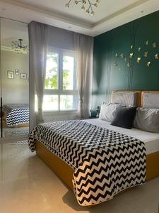 Bedroom Image of 1120 Sq.ft 2 BHK Apartment / Flat for sale in Nyati Esteban, Mohammed Wadi Pune for Rs. 7200000
