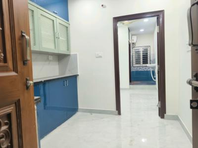 Kitchen Image of 512 Sq.ft 1 RK Apartment / Flat for rent in Kondapur Hyderabad for Rs. 16500