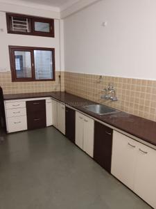 Kitchen Image of 1000 Sq.ft 2 BHK Builder Floor for rent in Sudama Nagar Indore for Rs. 15000