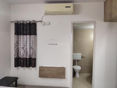 Bedroom Image of 1725 Sq.ft 3 BHK Apartment / Flat for rent in Savvy Swaraaj Sports Living, Gota Ahmedabad for Rs. 44999