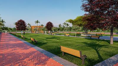 Image of 1000 Sq.ft Residential Plot / Land for sale in Krishna Iscon Valley, Gosainganj, Lucknow for Rs. 2450000