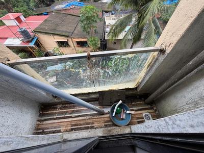 Balcony Image of 750 Sq.ft 1 BHK Apartment / Flat for sale in Munish Queens Tower, Vasai East Vasai for Rs. 3800000